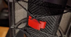 Pop Filter Elastic Clip (parametric)
