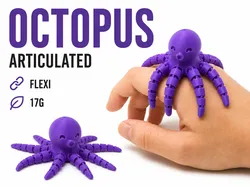 Pulpo Articulado - Flexi - Modelo de impresión 3D gratuito