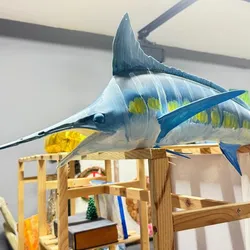 realistic-print ready- swordfish model-custom order