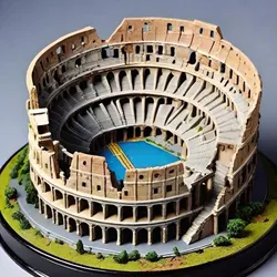 Roman Colosseum – Ultra-Detailed Historical Diorama