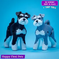 Schnauzer the realistic flexi dog toy (#86)