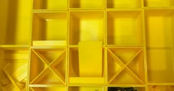 Small stackable storage boxes
