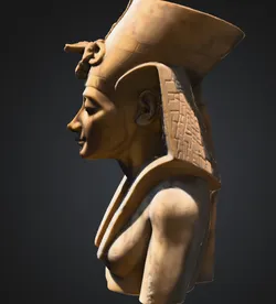 Statue Bust of Egyptian Queen Pharaoh