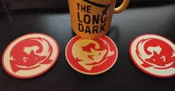 The Long Dark Fox Coaster MultiMaterial