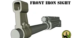 Tippmann TMC StG 44 shroud front Ironsight