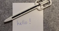Ultra Thin Pen (Bistable Compliant Mechanism)