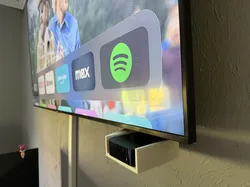 Apple TV Shelf/Holder for Samsung TV (leg replacement)