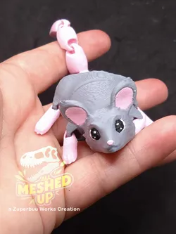 Articulated Rodent Toy