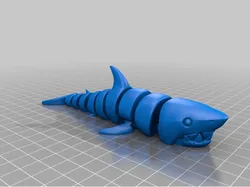 Articulated Shark with bigger teeth
