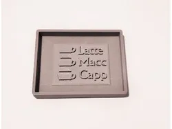 Coffee Machine Drip Tray and Milk Froth Guide