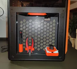 Core One 5xSheet holder with HSW Wall and custom Mini HSW Wall (½ size) inside storage.