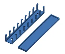 Customizable cable duct