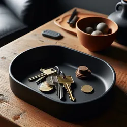 Designer Catch All Tray "Ovalism"