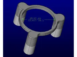 Dog Bowl Stand - adjustable legs