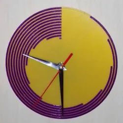 Gratis Home Decorations & Ornaments STL indir - Clock v4 - Pacha5)