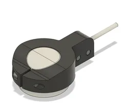 Grease Ninja Straw Clamp for Chain Wax Cap