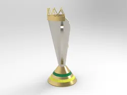 Home Decorations & Ornaments STL indir - Taça Supercopa Rei - SolidZone