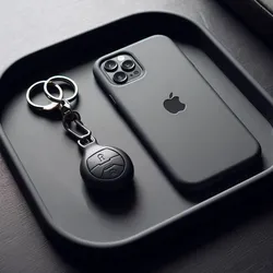 Key and Phone Tray "Square Business"