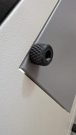Knurled Hand Knob for hexagon head screw