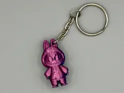 Labubu Keychain Mini Figure – Cute Character Charm