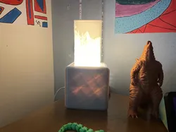 Lamp With Mountians