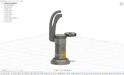 Magnetized Paint Handle and Bases