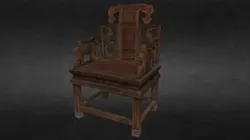 mahogany chair