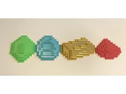 Minecraft 3D Minerals