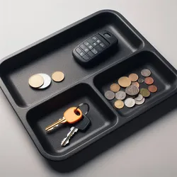 Modern Key and Coincatcher Tray
