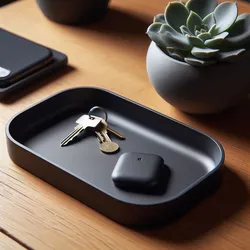 Modern Rectangular Key Tray