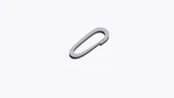 O Hook Carabiner (15) Flexible Long Snap Link