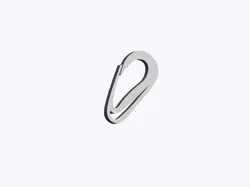 O Hook Carabiner Link (11) Skinny Flexible Clasp v2