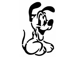 Pluto stencil