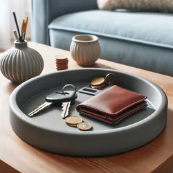 Round Key and Coin Tray