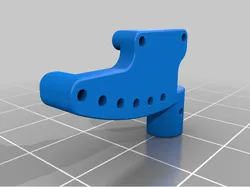 Scx 24 High articulation rear shock tower