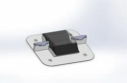 Support - Filament holder for Sunlu FC01 filament connector