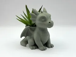 Adorable Dragon Planter Pot