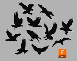Bird Silhouette Collection | Save Birds