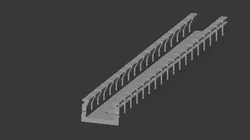 Cable duct 25x15 2mm²