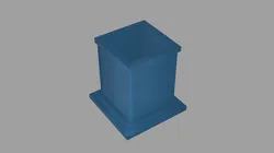 Classical Square Vase