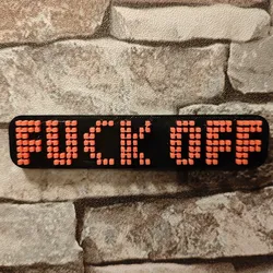 Fridge Magnet “FUCK OFF”
