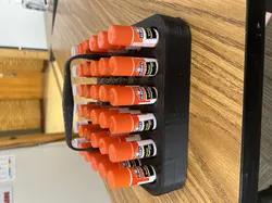 Gluestick caddy for teachers