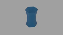 Hexagonal Vase