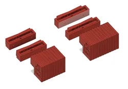 International Harvester - Suitcase Weights with Bracket - 1:8 Scale