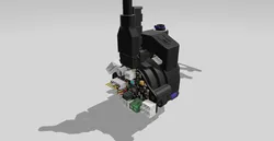Low profile toolboard mount for Orbiter 2 with filament runout sensor
