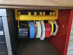 Modular Tape Dispencer System Hangers Both ends