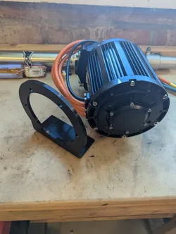 QS138 90H V3 Gear Reduction Motor Mount