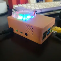 Raspberry PI 4B Low Profile Ice Tower Case
