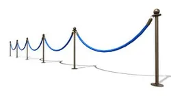Velvet Rope Stanchion