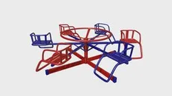 Vintage playground merry-go-round 1
